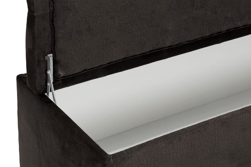 Ella Sängkista 140cm Djuphäftad - Svart - Möbler - Säng - Sängtillbehör & sänggavel - Sängförvaring