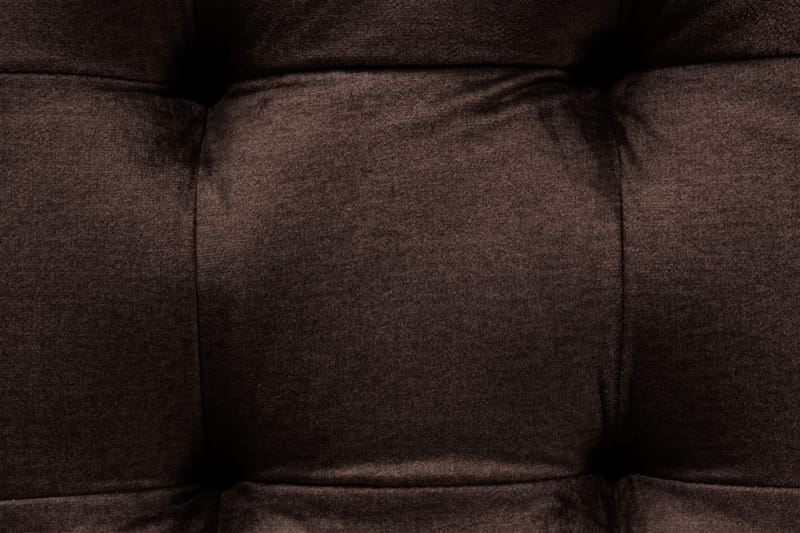 Ella Sängkista 140cm Rutig - Brun/Sammet - Möbler - Säng - Sängtillbehör & sänggavel - Sängförvaring