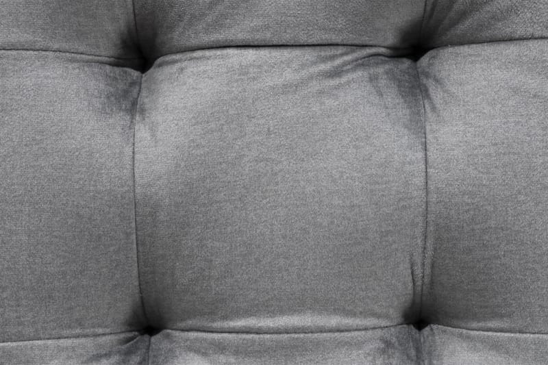 Ella Sängkista 140cm Rutig - Grå/Sammet - Möbler - Säng - Sängtillbehör & sänggavel - Sängförvaring