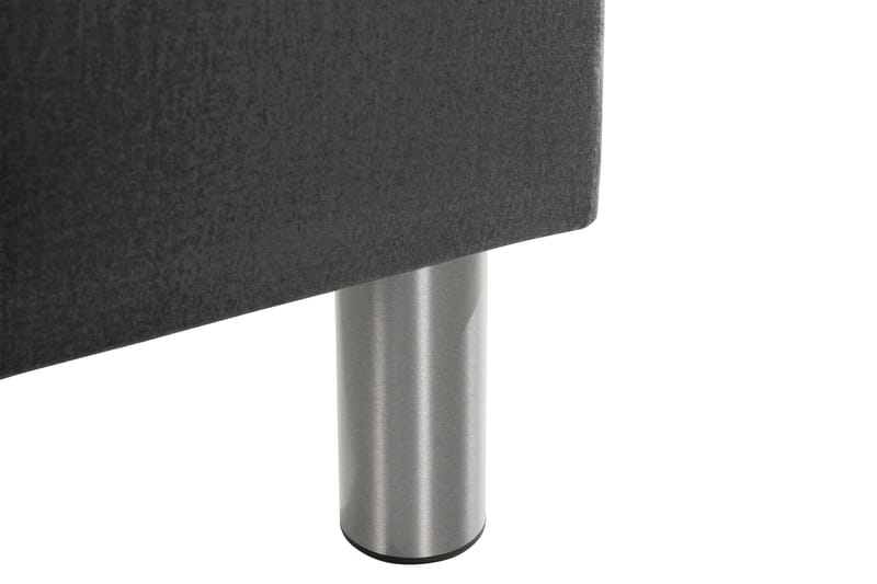 Ella Sängkista 140cm Rutig - Mörkgrå - Möbler - Säng - Sängtillbehör & sänggavel - Sängförvaring