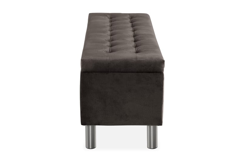 Ella Sängkista 140cm Rutig - Svart - Möbler - Säng - Sängtillbehör & sänggavel - Sängförvaring