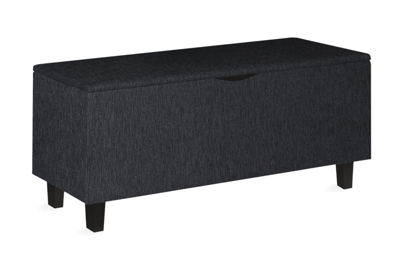 Hawes Sängkista 130 cm - Svart/Björk - Möbler - Säng - Sängtillbehör & sänggavel - Sängförvaring