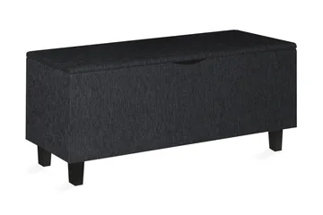 Sängben Ek 15 cm - Svart