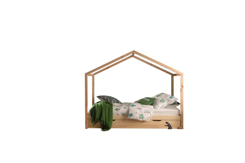 Hussäng utan staket och en låda Dallas 90x200 cm Naturlig - Naturlig - Möbler - Säng - Sängtillbehör & sänggavel - Sängförvaring