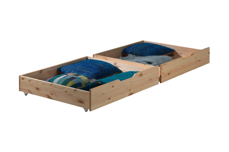 Pirue Sänglåda/Förvaring - Trä/Natur - Sängförvaring - Sänglåda