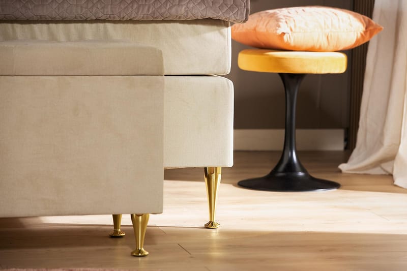Royal Velvet Sängkista - Beige - Möbler - Säng - Sängtillbehör & sänggavel - Sängförvaring - Sängkista