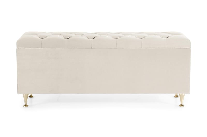 Royal Velvet Sängkista - Beige - Möbler - Säng - Sängtillbehör & sänggavel - Sängförvaring