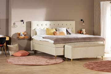 Royal Velvet Sängkista - Beige - Möbler - Säng - Sängtillbehör & sänggavel - Sängförvaring - Sängkista