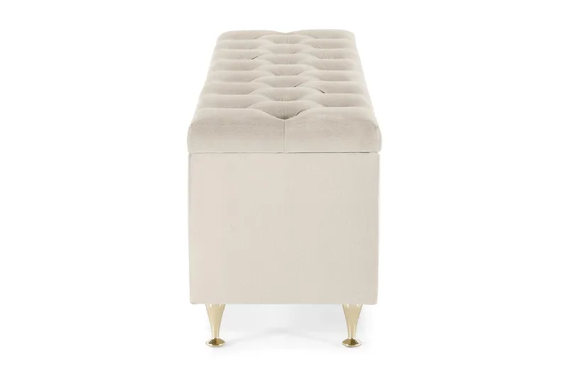 Royal Velvet Sängkista - Beige - Möbler - Säng - Sängtillbehör & sänggavel - Sängförvaring - Sängkista