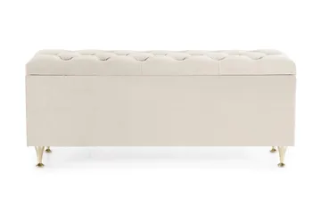 Royal Velvet Sängkista - Beige - Möbler - Säng - Sängtillbehör & sänggavel - Sängförvaring - Sängkista