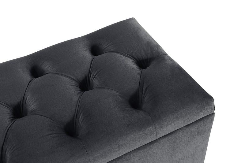 Royal Velvet Sängkista - Svart - Möbler - Säng - Sängtillbehör & sänggavel - Sängförvaring - Sängkista