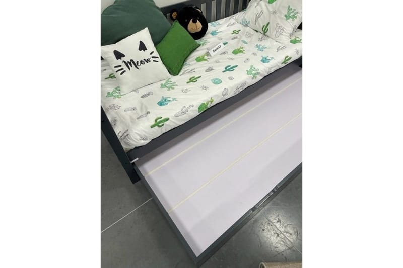 Sänglåda Dallas 90x190 cm Antracit - Antracit - Möbler - Säng - Sängtillbehör & sänggavel - Sängförvaring