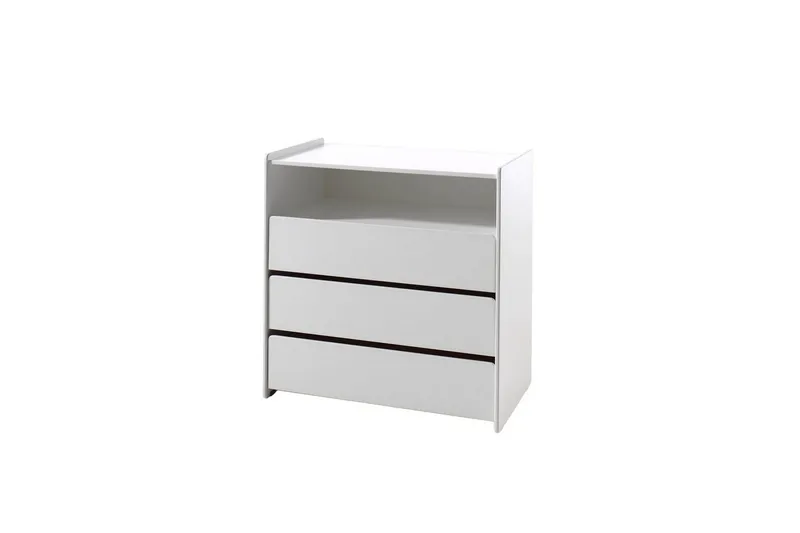 Spjälsäng med byrå, skötbordstopp och garderob Kiddy 2-dörrar - 2-dörrar - Möbler - Säng - Sängtillbehör & sänggavel - Sängförvaring