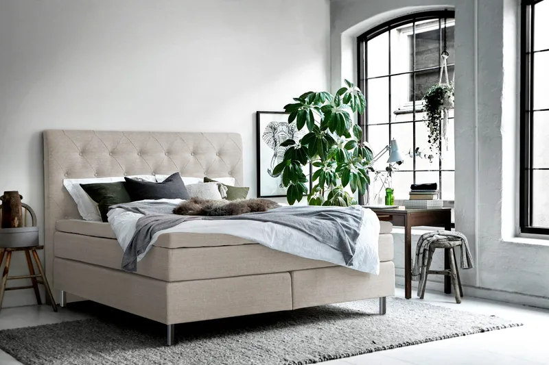 Öckero Sänggavel 160cm - Beige - Möbler - Säng - Sängtillbehör & sänggavel - Sänggavlar & huvudgavlar