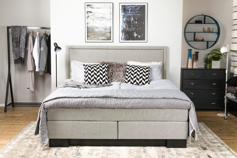 Amiral Sänggavel Rak 165 cm - Beige - Möbler - Säng - Sängtillbehör & sänggavel - Sänggavlar & huvudgavlar