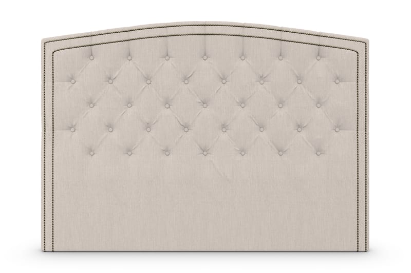 Amiral Sänggavel Svängd 165 cm - Beige - Möbler - Säng - Sängtillbehör & sänggavel - Sänggavlar & huvudgavlar