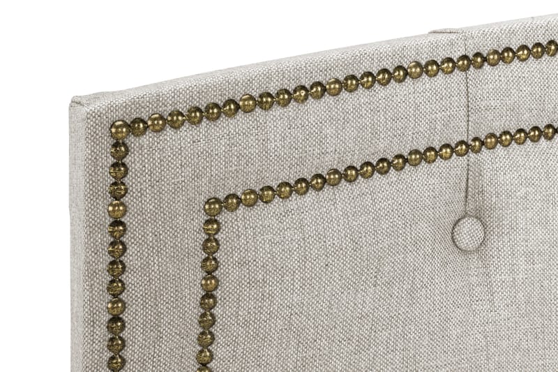 Amiral Sänggavel Svängd 165 cm - Beige - Möbler - Säng - Sängtillbehör & sänggavel - Sänggavlar & huvudgavlar
