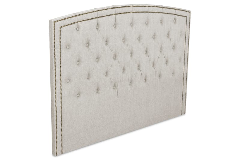 Amiral Sänggavel Svängd 185 cm - Beige - Möbler - Säng - Sängtillbehör & sänggavel - Sänggavlar & huvudgavlar