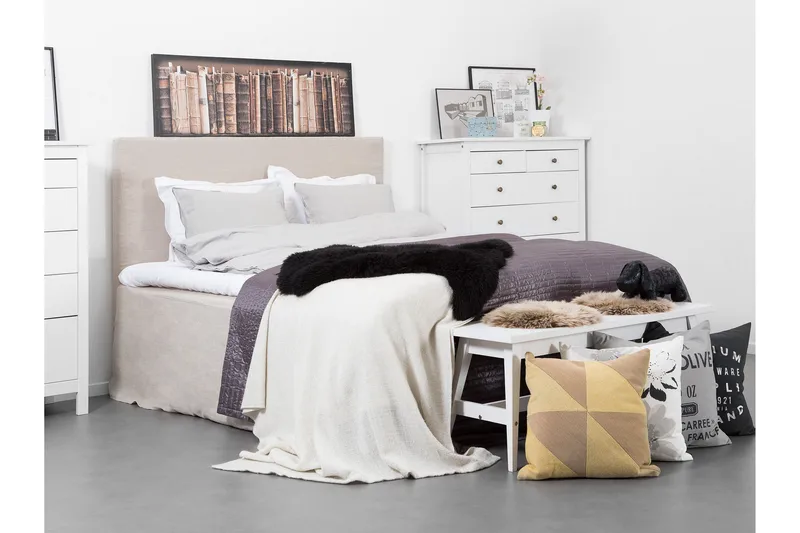 Ava Sänggavel 180 cm - Natur - Möbler - Säng - Sängtillbehör & sänggavel - Sänggavlar & huvudgavlar