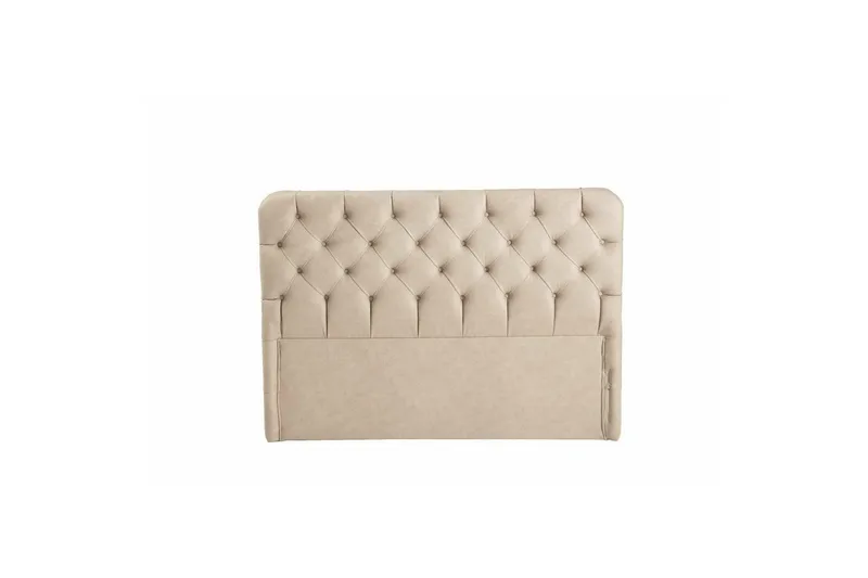 Sänggavel Barbados beige, 130 x 130 x 12 cm