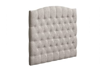 Belda Sänggavel 120 cm Svängd - Beige - Möbler - Säng - Sängtillbehör & sänggavel - Sänggavlar & huvudgavlar