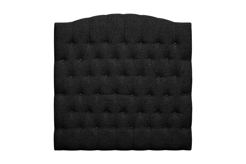 Belda Sänggavel 120 cm Svängd - Svart - Möbler - Säng - Sängtillbehör & sänggavel - Sänggavlar & huvudgavlar