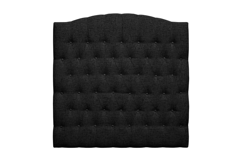 Belda Sänggavel 120 cm Svängd - Svart - Möbler - Säng - Sängtillbehör & sänggavel - Sänggavlar & huvudgavlar