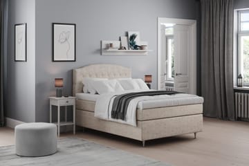 Belda Sänggavel 140 cm Svängd - Beige - Möbler - Säng - Sängtillbehör & sänggavel - Sänggavlar & huvudgavlar