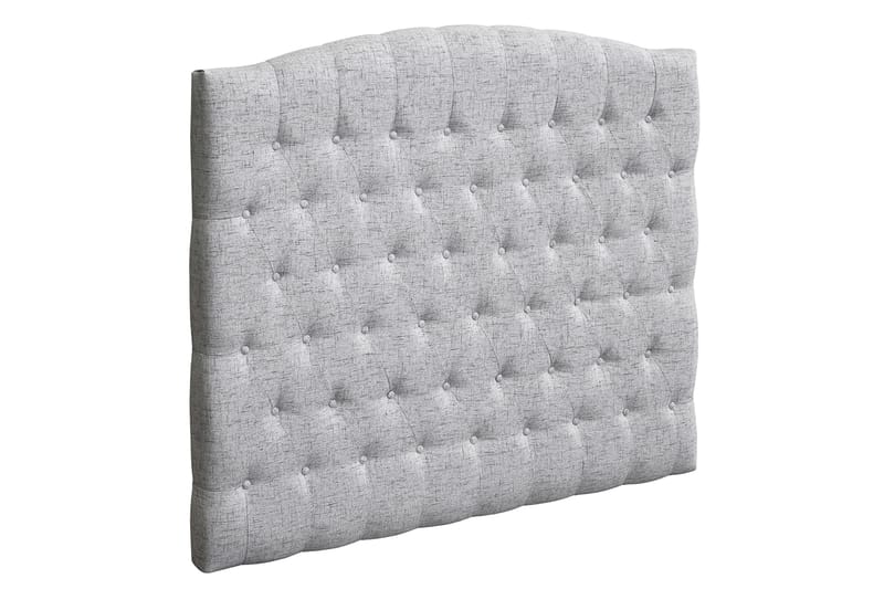 Belda Sänggavel 140 cm Svängd - Ljusgrå - Möbler - Säng - Sängtillbehör & sänggavel - Sänggavlar & huvudgavlar