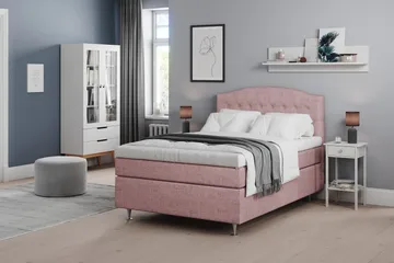 Belda Sänggavel 140 cm Svängd - Rosa - Möbler - Säng - Sängtillbehör & sänggavel - Sänggavlar & huvudgavlar