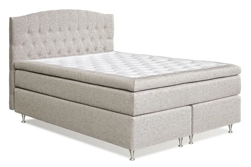 Belda Sänggavel 160 cm Svängd - Beige - Möbler - Säng - Sängtillbehör & sänggavel - Sänggavlar & huvudgavlar