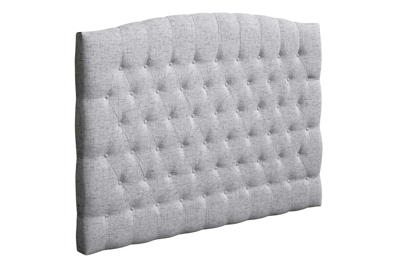 Belda Sänggavel 160 cm Svängd - Ljusgrå - Möbler - Säng - Sängtillbehör & sänggavel - Sänggavlar & huvudgavlar