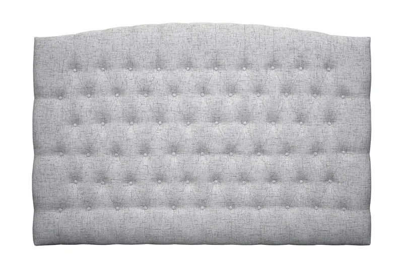 Belda Sänggavel 180 cm Svängd - Ljusgrå - Möbler - Säng - Sängtillbehör & sänggavel - Sänggavlar & huvudgavlar