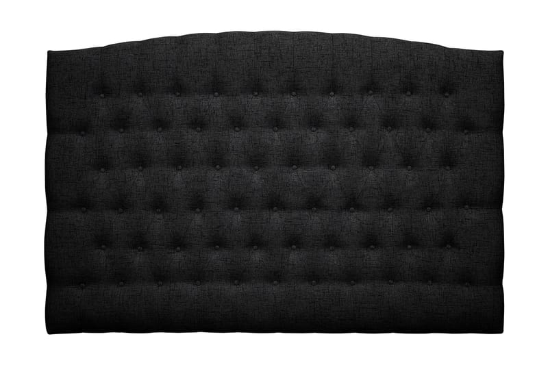 Belda Sänggavel 180 cm Svängd, Svart