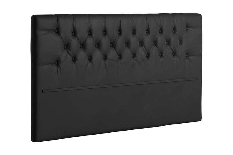 Cheter Sänggavel 180 cm Konstläder - Svart - Möbler - Säng - Sängtillbehör & sänggavel - Sänggavlar & huvudgavlar