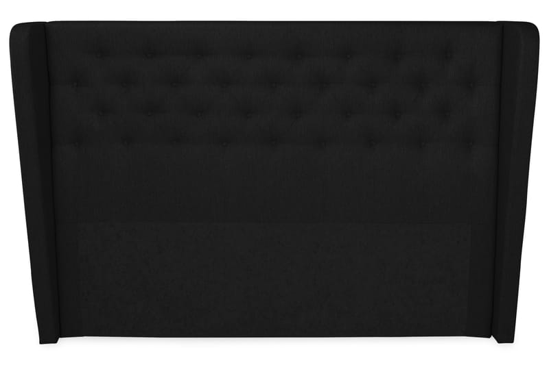 Cloud Sänggavel 160 cm med Sidor - Svart - Möbler - Säng - Sängtillbehör & sänggavel - Sänggavlar & huvudgavlar