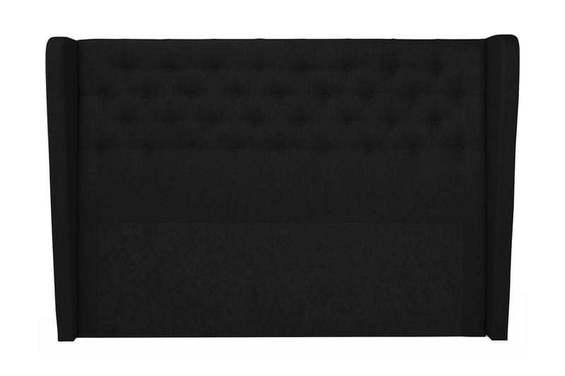 Cloud Sänggavel 160 cm med Sidor - Svart - Möbler - Säng - Sängtillbehör & sänggavel - Sänggavlar & huvudgavlar