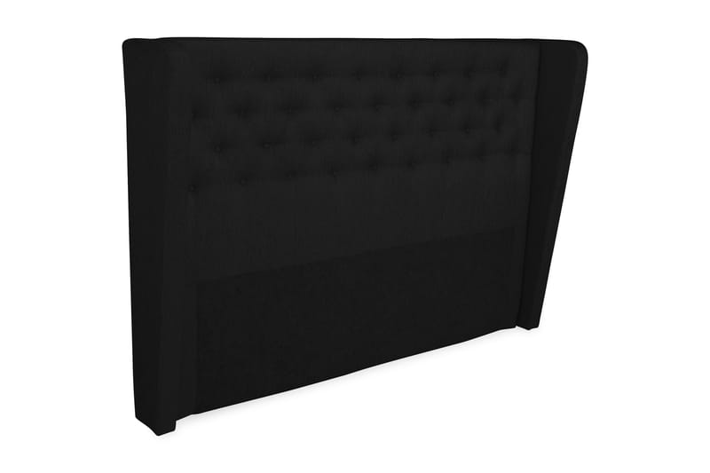 Cloud Sänggavel 160 cm med Sidor - Svart - Möbler - Säng - Sängtillbehör & sänggavel - Sänggavlar & huvudgavlar