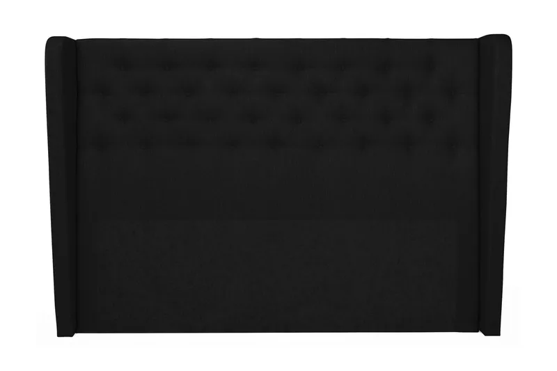 Cloud Sänggavel 160 cm med Sidor - Svart - Möbler - Säng - Sängtillbehör & sänggavel - Sänggavlar & huvudgavlar