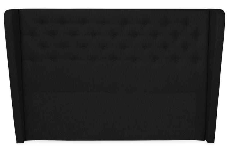 Cloud Sänggavel 160 cm med Sidor - Svart - Möbler - Säng - Sängtillbehör & sänggavel - Sänggavlar & huvudgavlar