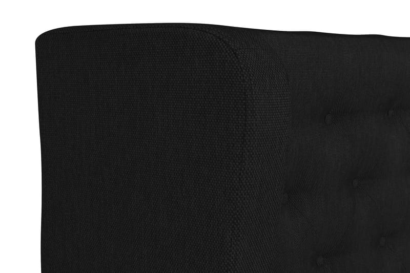 Cloud Sänggavel 180 Med Sidor - Svart - Möbler - Säng - Sängtillbehör & sänggavel - Sänggavlar & huvudgavlar