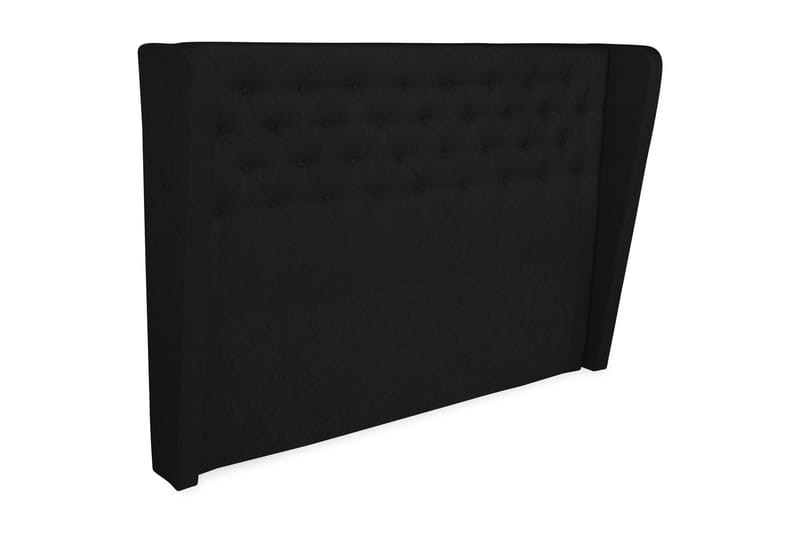 Cloud Sänggavel 180 Med Sidor - Svart - Möbler - Säng - Sängtillbehör & sänggavel - Sänggavlar & huvudgavlar