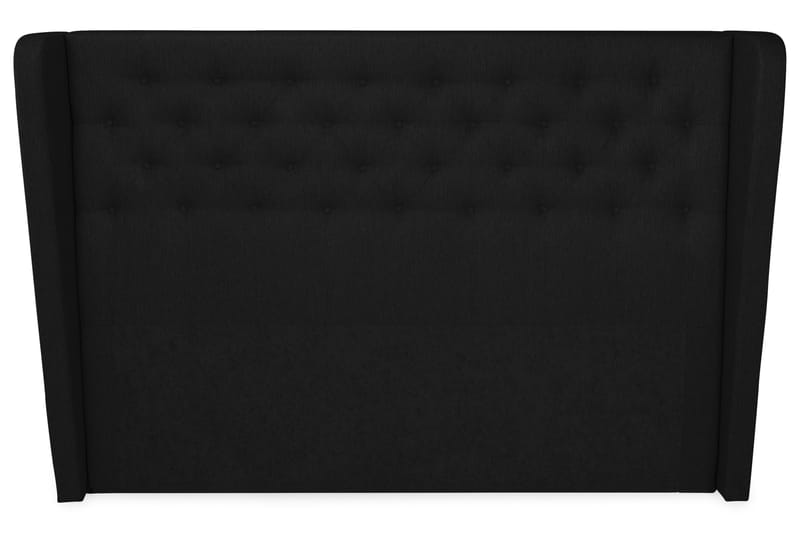Cloud Sänggavel 180 Med Sidor - Svart - Möbler - Säng - Sängtillbehör & sänggavel - Sänggavlar & huvudgavlar