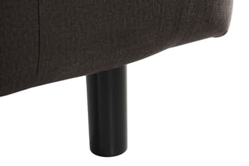 Ella Sänggavel 120 cm Djuphäftad - Mörkgrå/Sammet - Möbler - Säng - Sängtillbehör & sänggavel - Sänggavlar & huvudgavlar