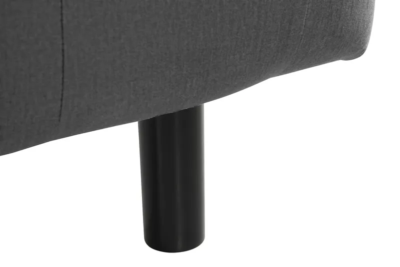 Ella Sänggavel 120 cm Djuphäftad - Mellangrå/Sammet - Möbler - Säng - Sängtillbehör & sänggavel - Sänggavlar & huvudgavlar