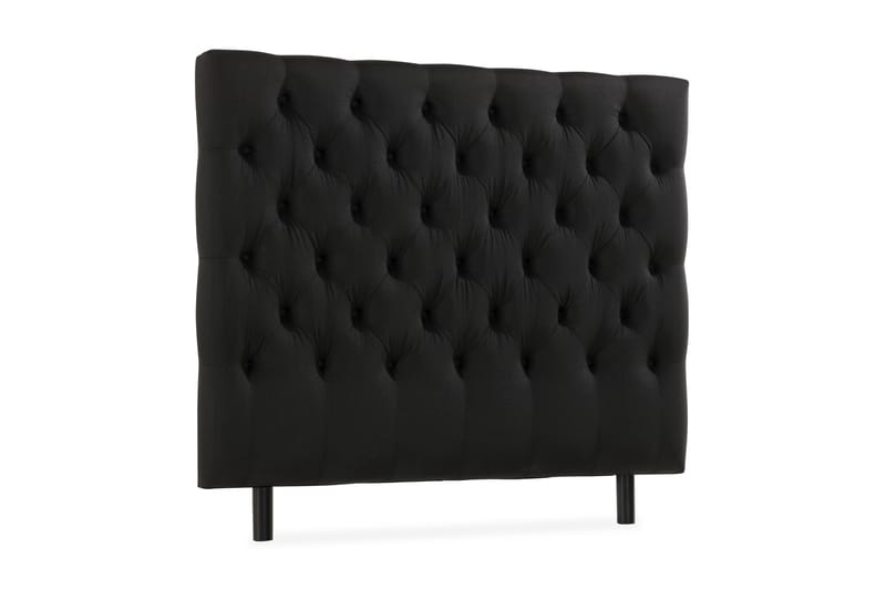 Ella Sänggavel 120 cm Djuphäftad - Svart - Möbler - Säng - Sängtillbehör & sänggavel - Sänggavlar & huvudgavlar