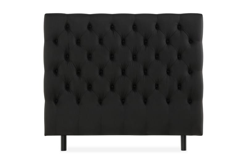 Ella Sänggavel 120 cm Djuphäftad - Svart - Möbler - Säng - Sängtillbehör & sänggavel - Sänggavlar & huvudgavlar