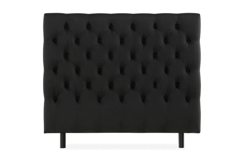 Ella Sänggavel 120 cm Djuphäftad, Svart