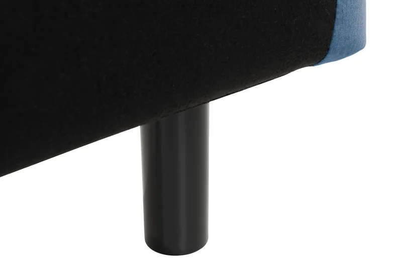 Ella Sänggavel 120 cm Knappar - Blå/Sammet - Möbler - Säng - Sängtillbehör & sänggavel - Sänggavlar & huvudgavlar