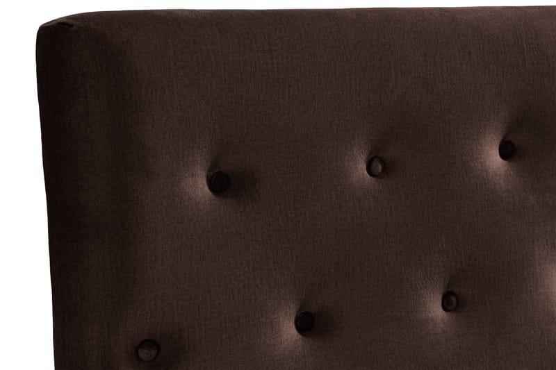 Ella Sänggavel 120 cm Knappar - Brun/Sammet - Möbler - Säng - Sängtillbehör & sänggavel - Sänggavlar & huvudgavlar